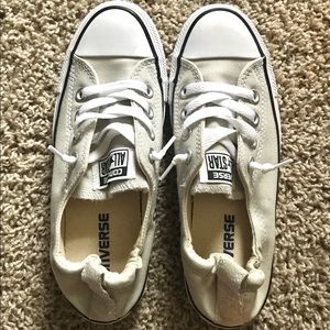 CONVERSE no tie low-tops